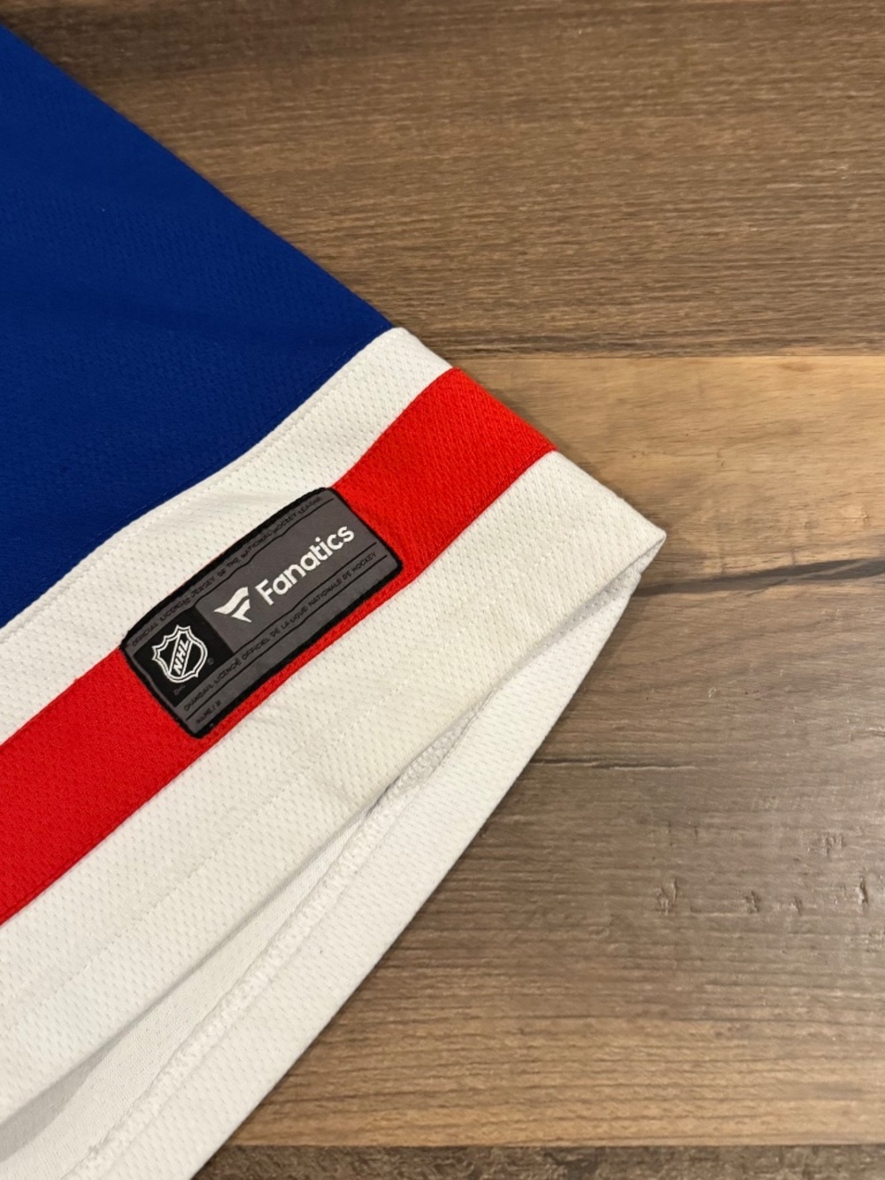 Fanatics New York Rangers Youth Breakaway Home Jersey L/Xl Blue NHL Hockey Shirt - Picture 3 of 6